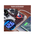 3.0 شاحن سيارة USB Voltmeter & ON/OFF SWITCH